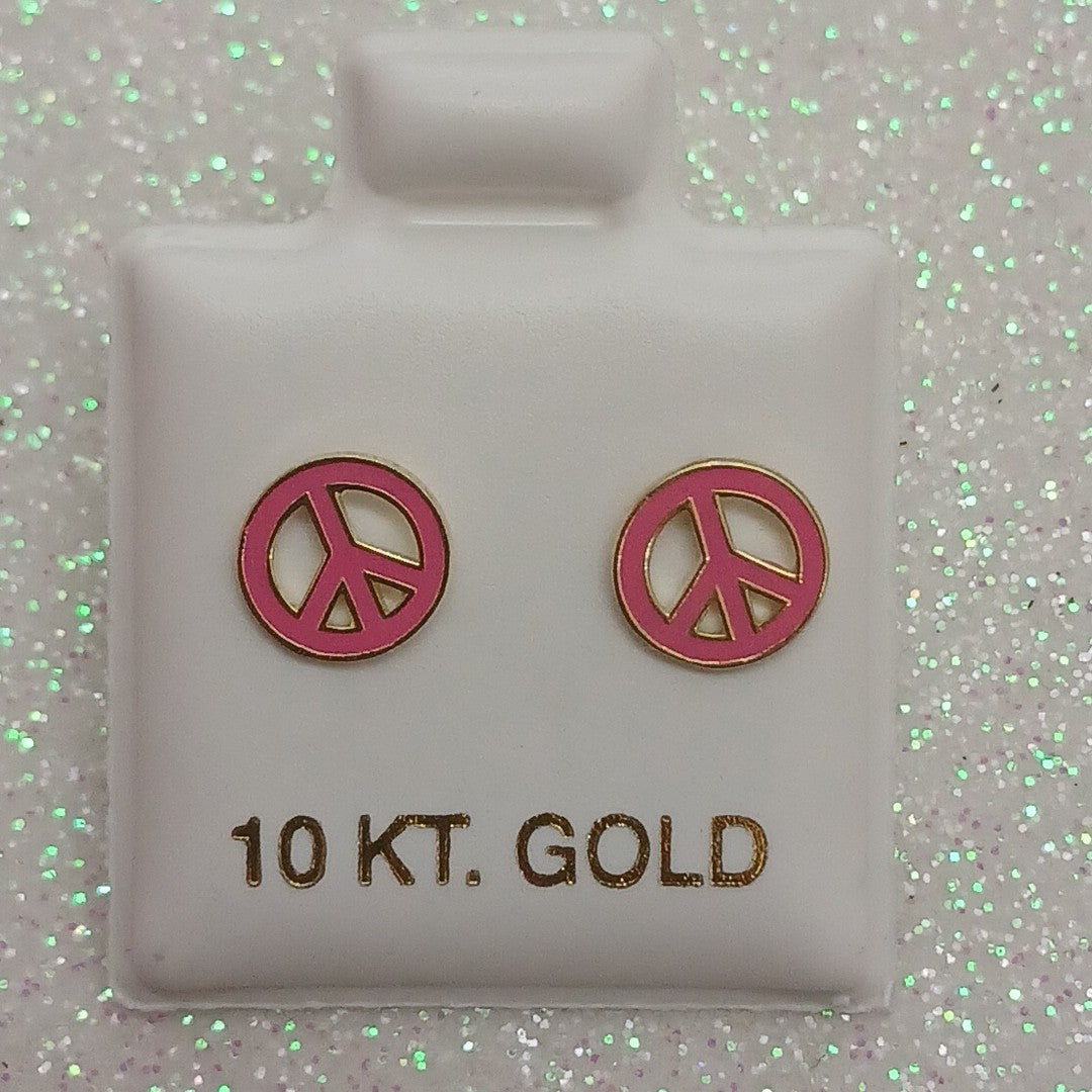 BROQUELES ORO 10K 1 (NUEVO)