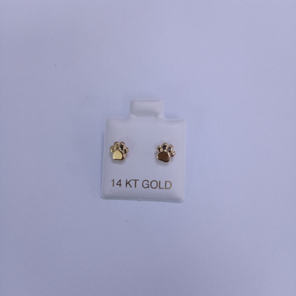 BROQUELES ORO 14K 1 (NUEVO)