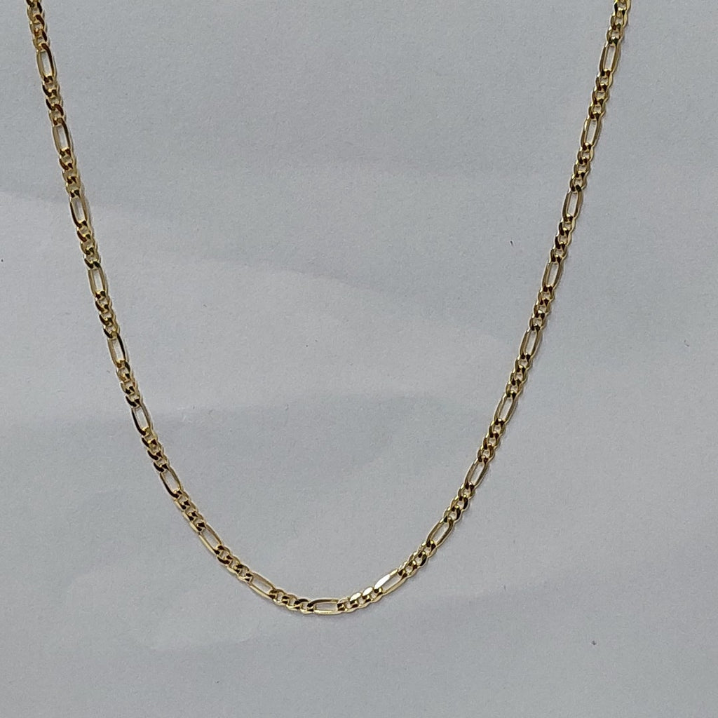 CADENAS CARTIER 3*1 AMARILLA ORO 14K 3.4 (NUEVO)