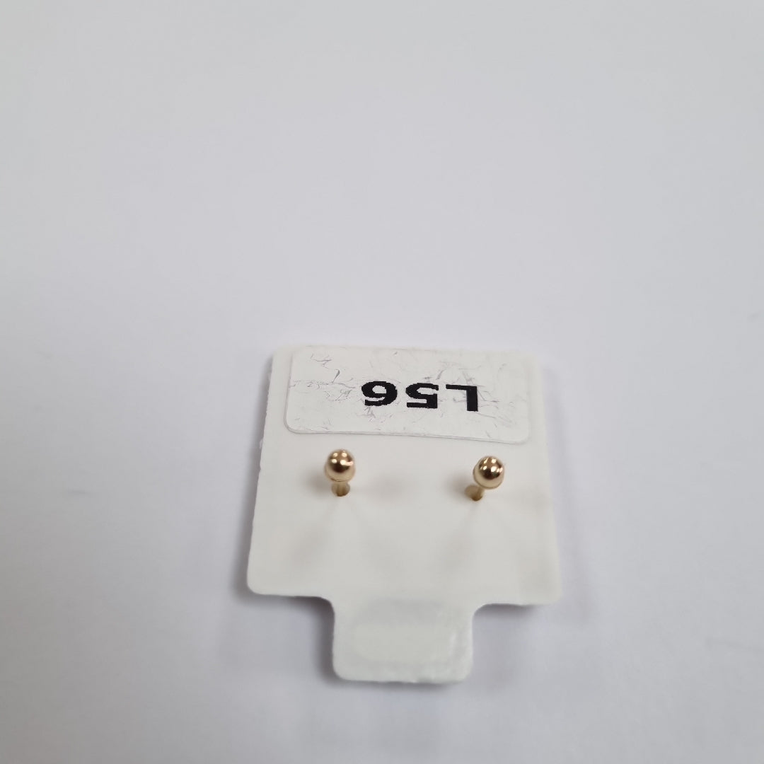 BROQUELES ORO 14K 1 (NUEVO)
