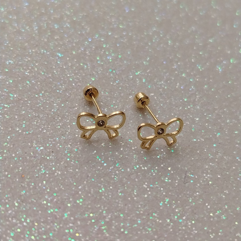 BROQUELES ORO 10K 1 (NUEVO)