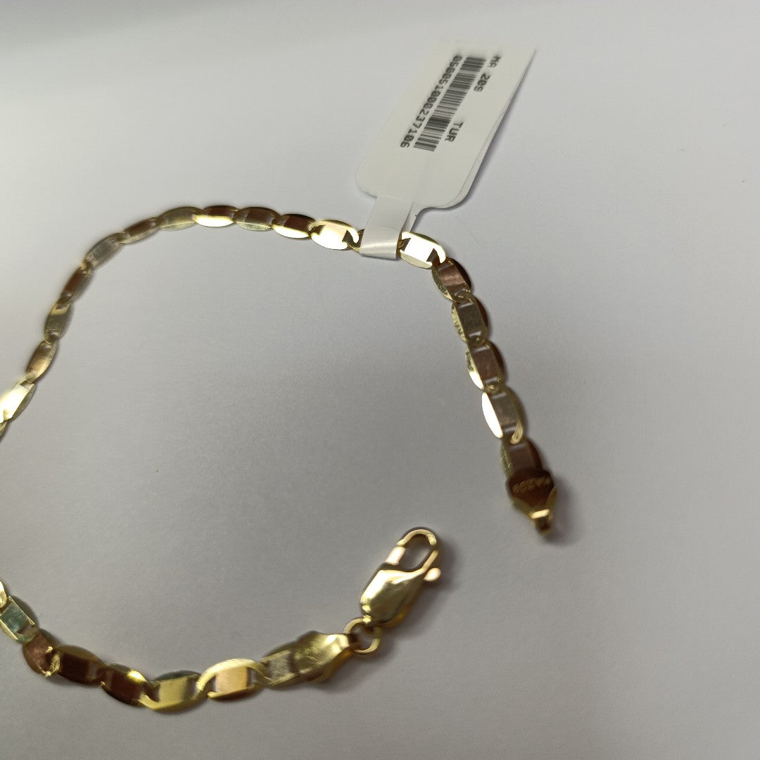 PULSERAS CABALLERO ORO 14K 4.2 (NUEVO)