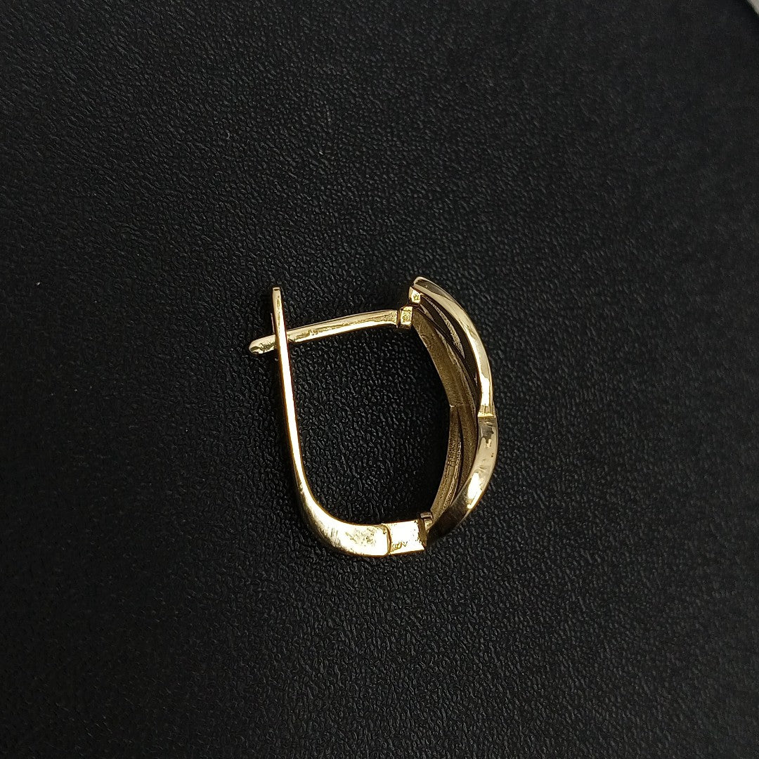 BROQUELES ORO 14K 3.7 (NUEVO)