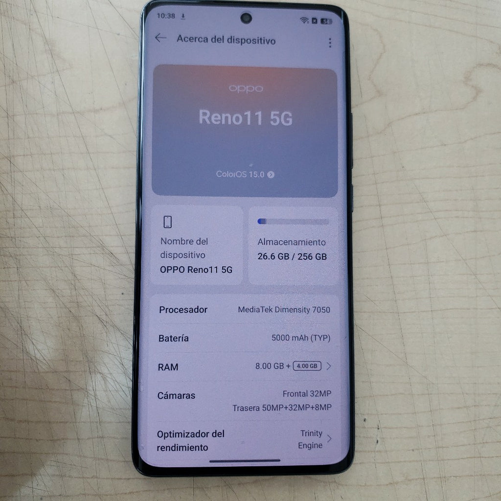 CELULAR OPPO  RENO11 5G CPH2599 (2024) 256 GB 8 GB RAM