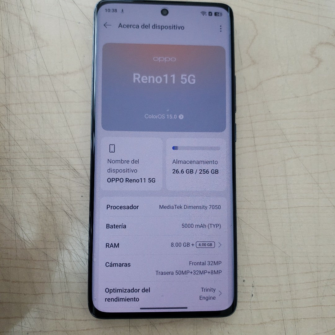 CELULAR OPPO  RENO11 5G CPH2599 (2024) 256 GB 8 GB RAM