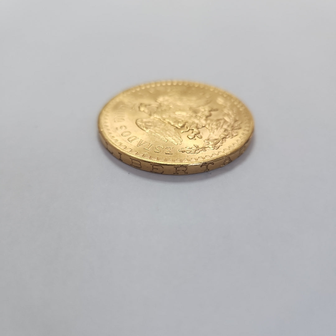 Moneda Centenario Cincuenta Pesos Oro Mexicano 21.6K