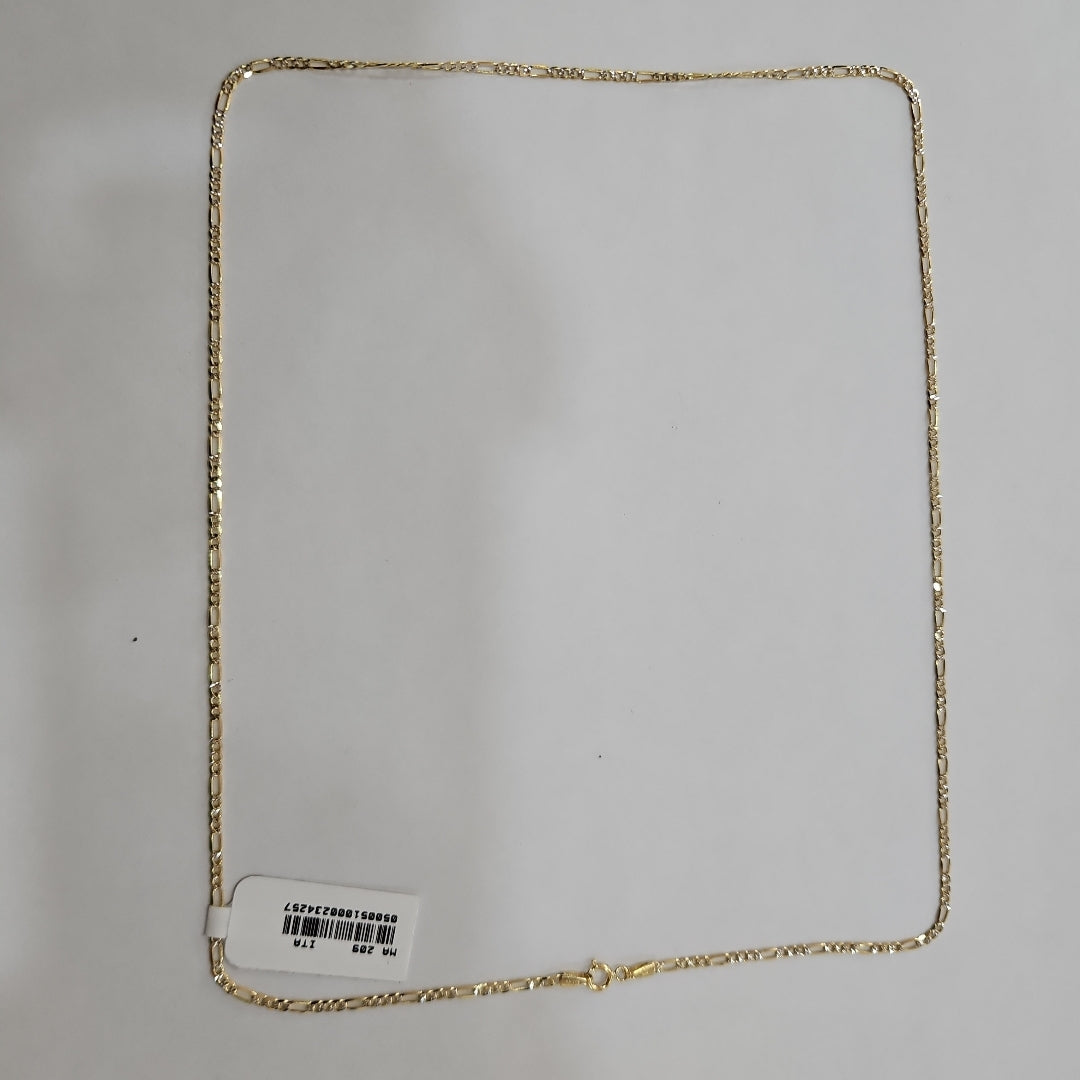 CADENAS CARTIER 3 1 DIAMANTADA ORO 14K 3.3 (NUEVO)