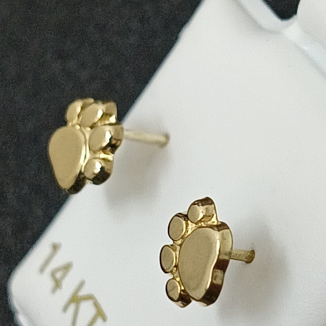 BROQUELES ORO 14K 1 (NUEVO)