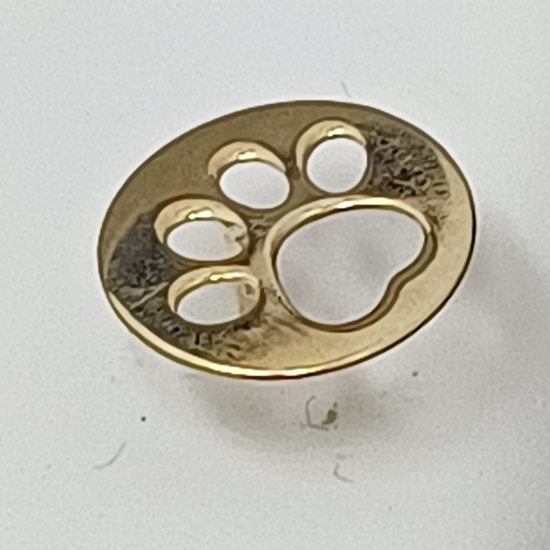 BROQUELES ORO 14K 1 (NUEVO)