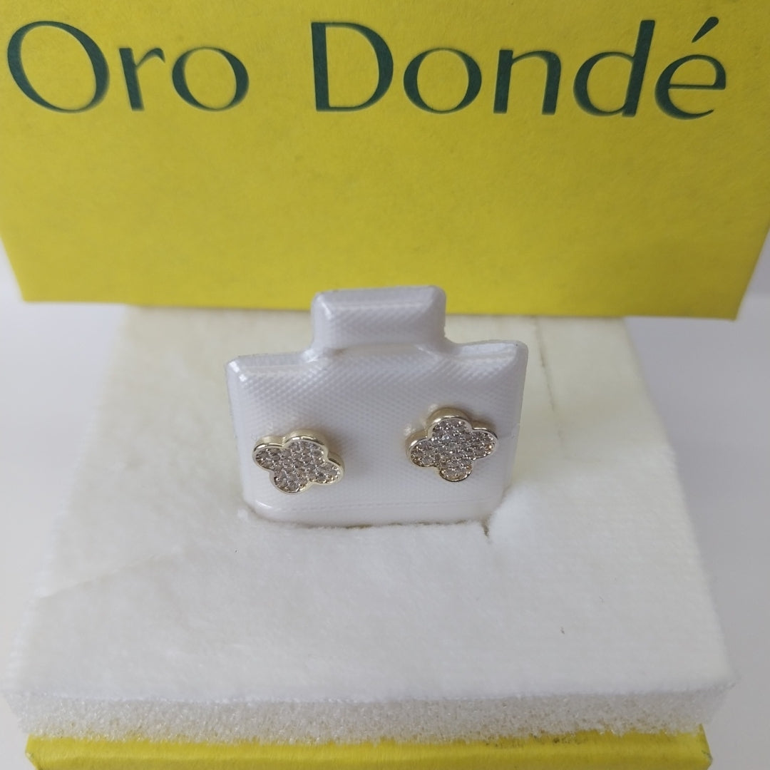BROQUELES ORO 14K 1.1 (NUEVO)