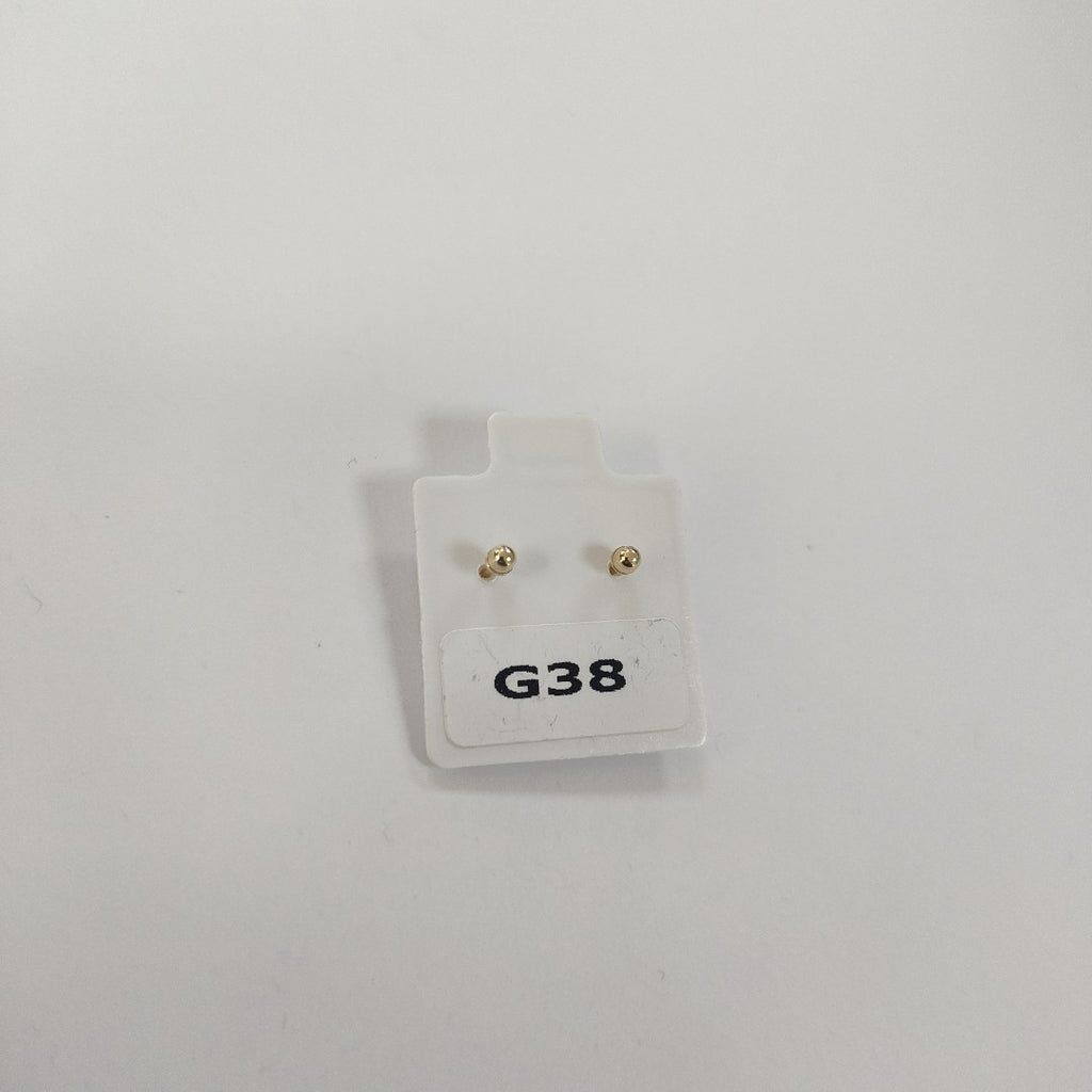 BROQUELES ORO 10K 1 (NUEVO)