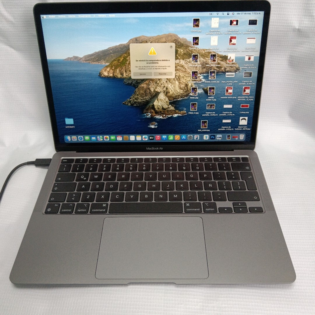 LAPTOP APPLE MACBOOK AIR 13" 2020 3.2 A2337 256 GB SSD 8 GB RAM (SEMINUEVO)