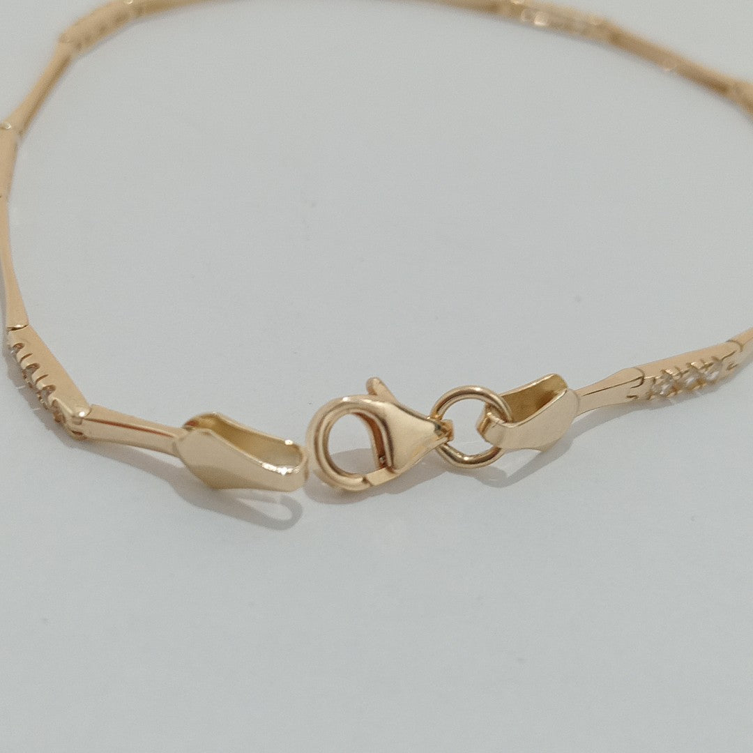 PULSERAS DAMA ORO 14K 3.8 (NUEVO)