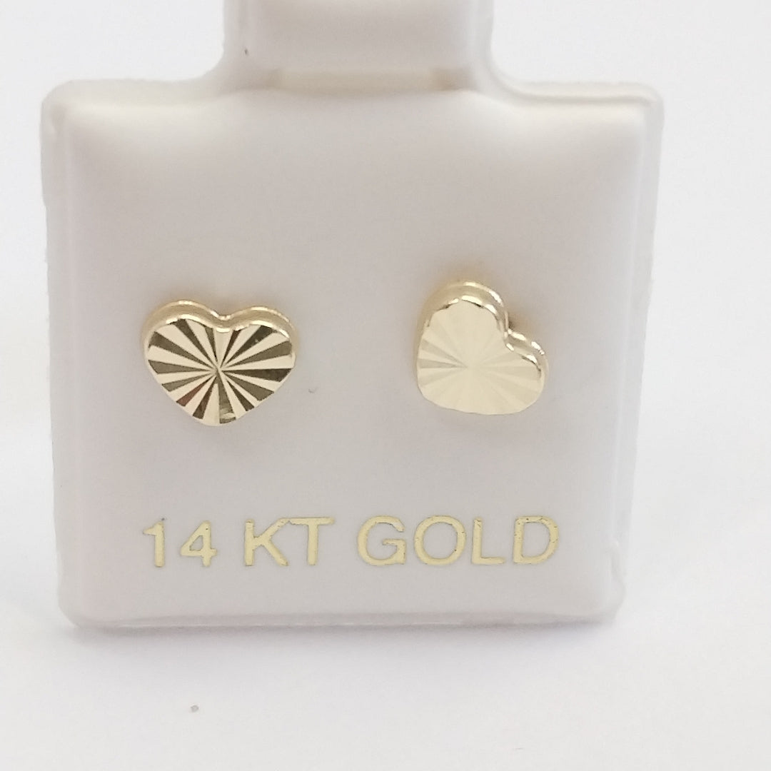 BROQUELES ORO 14K 1 (NUEVO)