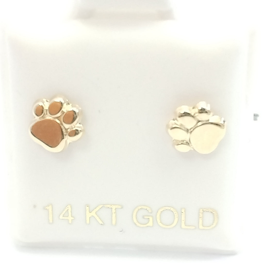 BROQUELES ORO 14K 1 (NUEVO)