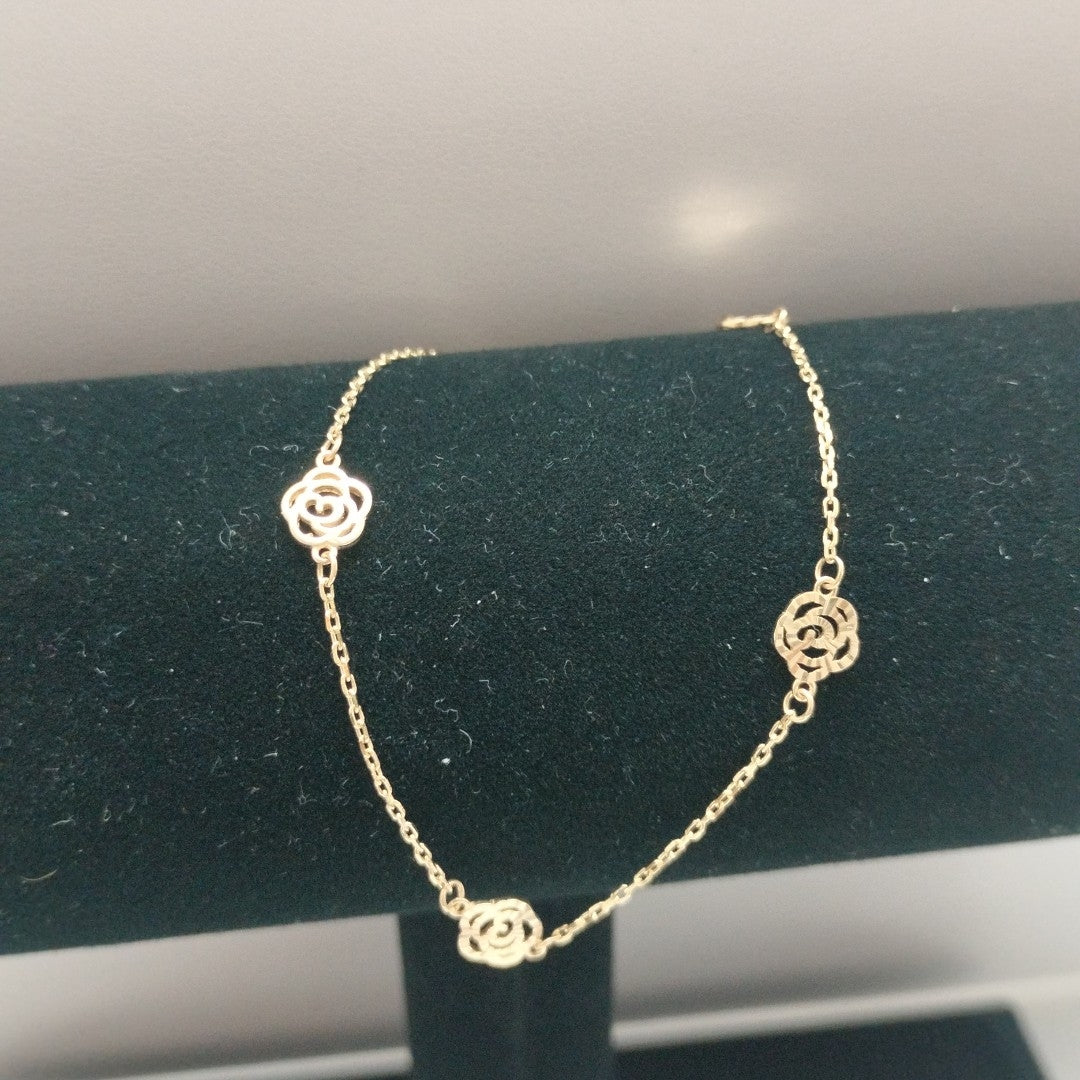 PULSERAS DAMA ORO 14K 1.2 (NUEVO)