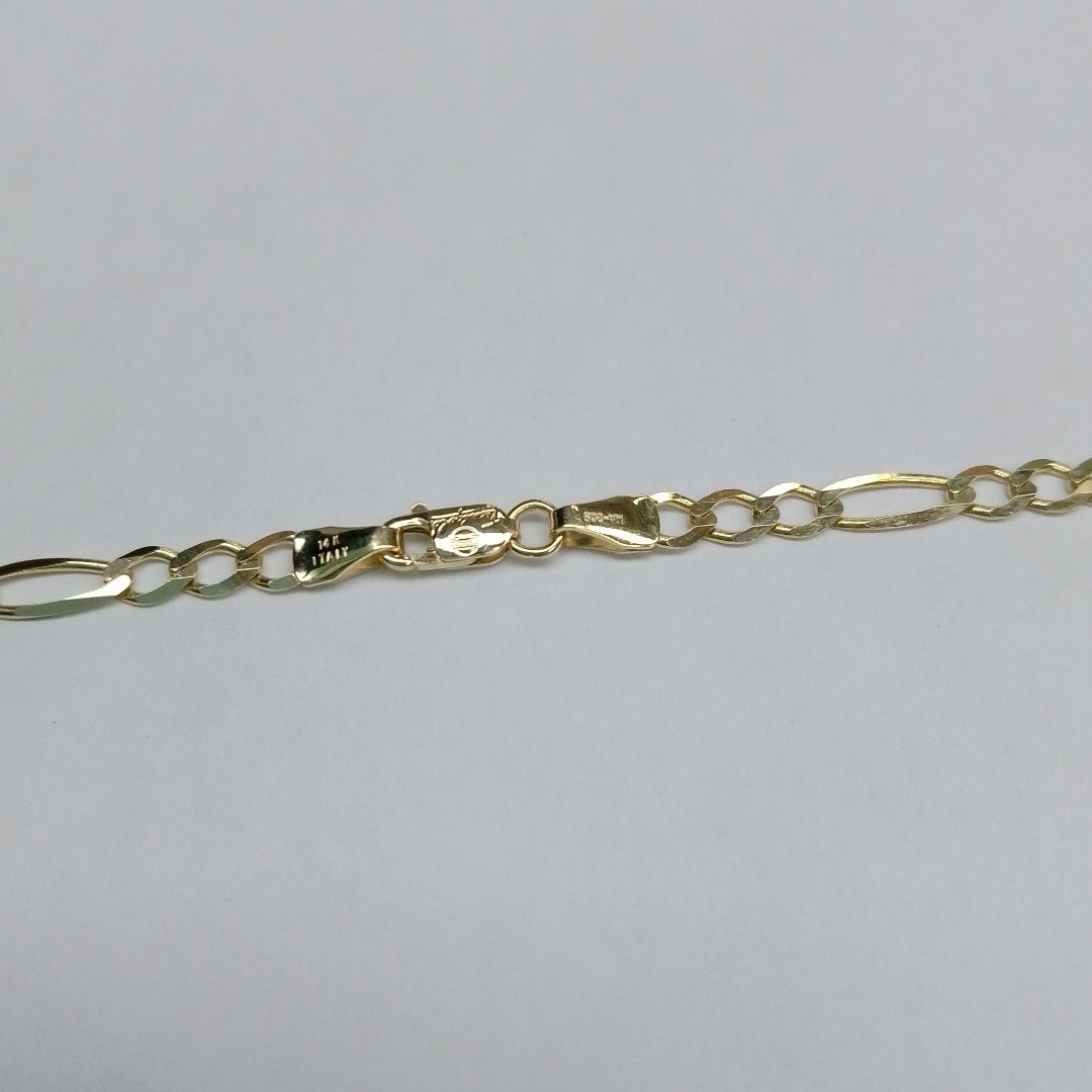 CADENAS CARTIER 3*1 AMARILLA ORO 14K 6.7 (NUEVO)