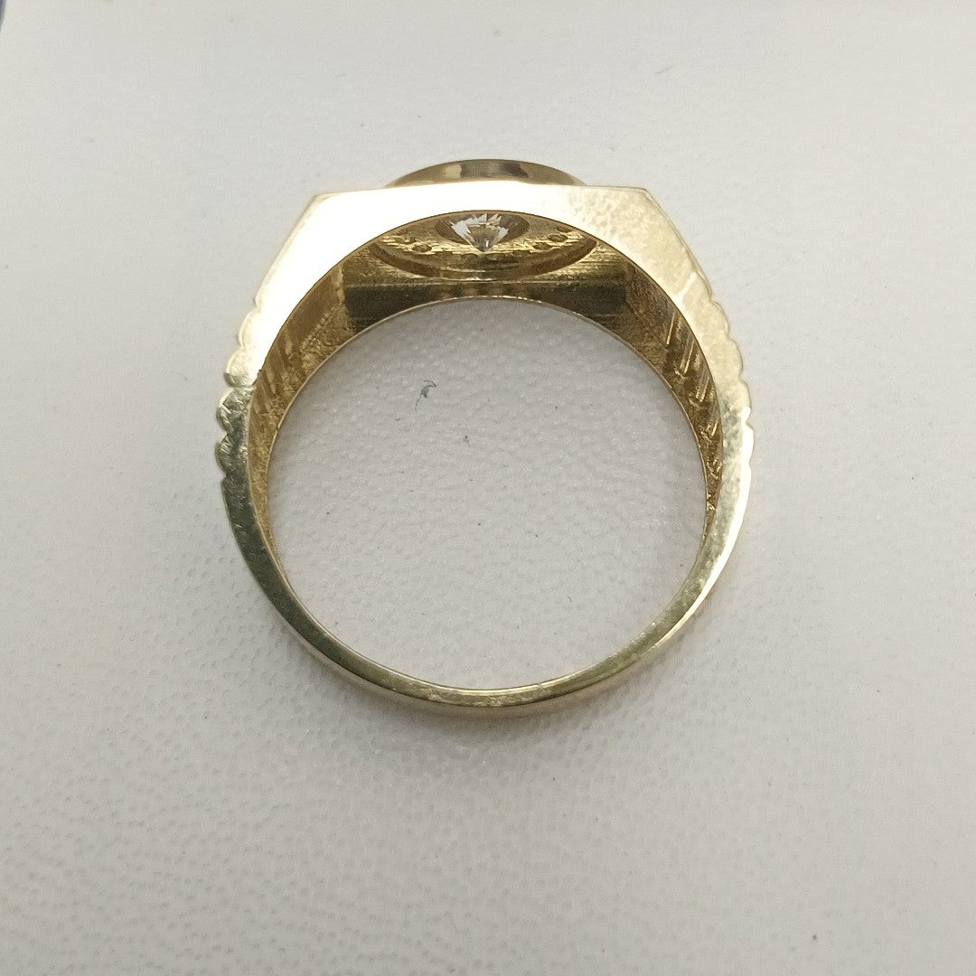 ANILLOS CABALLERO ORO 14K 5.6 (NUEVO)