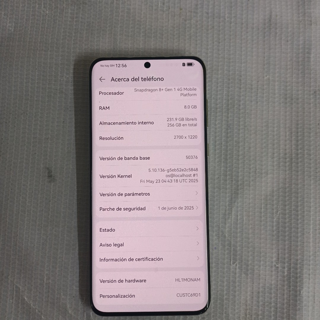 CELULAR HUAWEI P60 PRO MNA-LX9 (2023) 256 GB 8 GB RAM (SEMINUEVO)