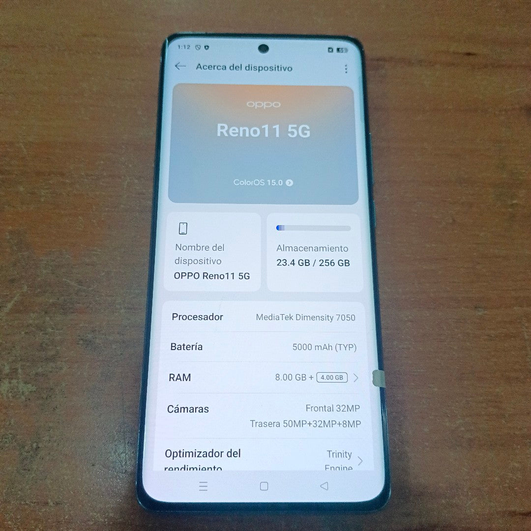 CELULAR OPPO  RENO11 5G CPH2599 (2024) 256 GB 8 GB RAM
