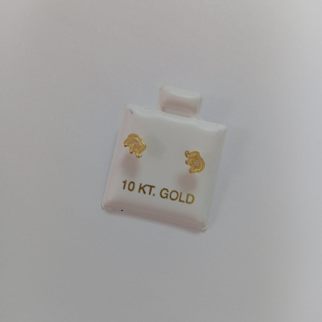 BROQUELES ORO 10K 1 (NUEVO)