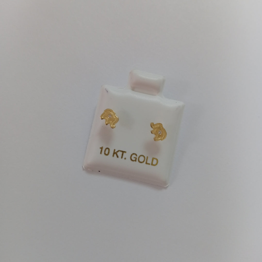 BROQUELES ORO 10K 1 (NUEVO)