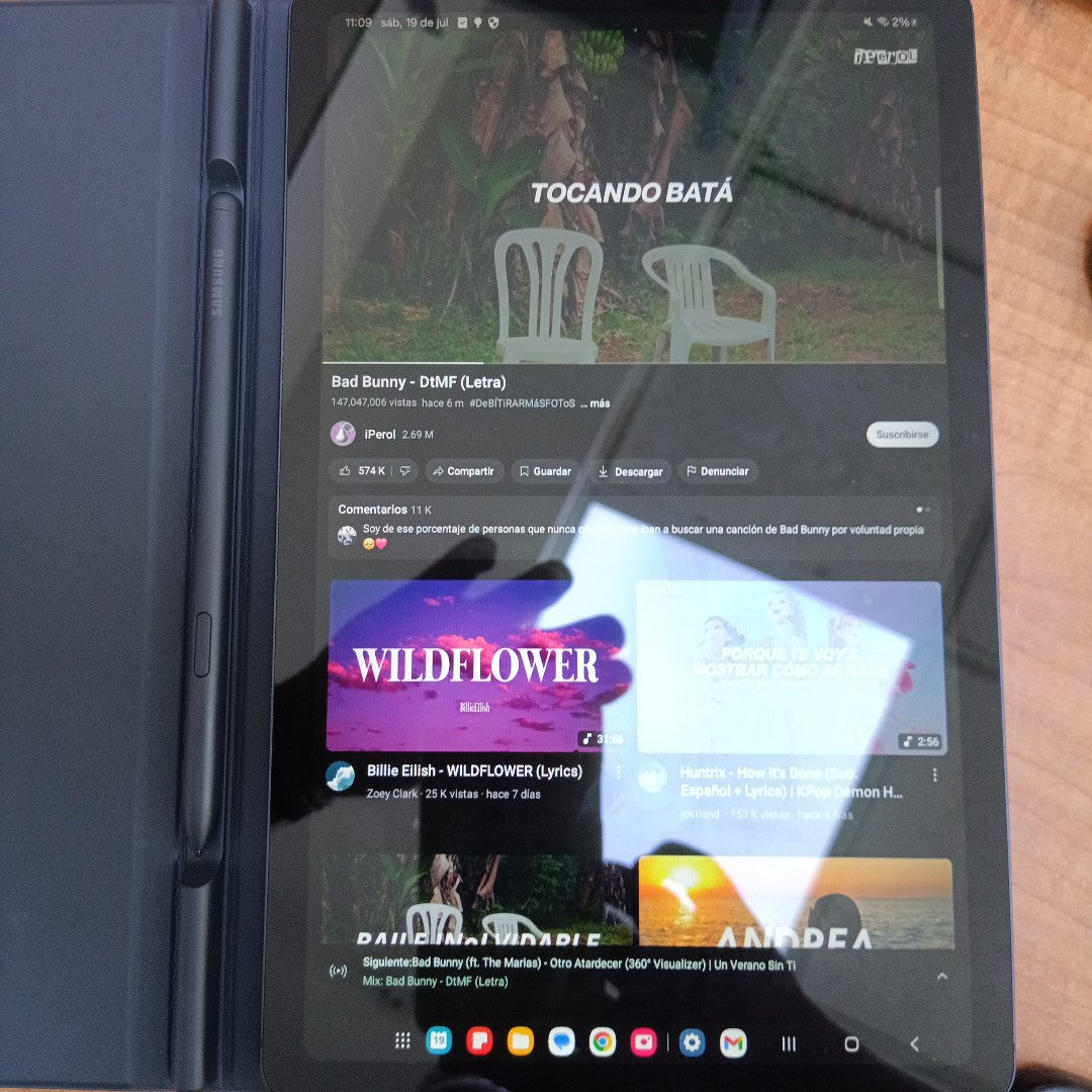 TABLETA SAMSUNG GALAXY TAB S6 LITE SM-P613 128 GB 4 GB RAM (SEMINUEVO)