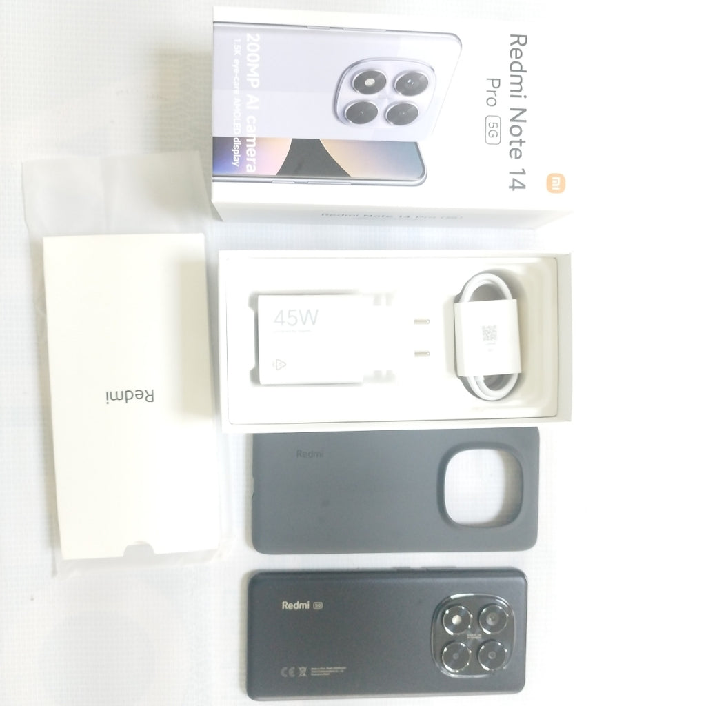 CELULAR XIAOMI REDMI NOTE 14 PRO 5G 24090RA29G (2025) 256 GB 8 GB RAM (SEMINUEVO)