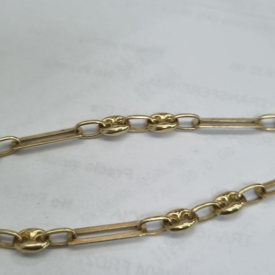PULSERAS CABALLERO ORO 14K 4.5 (NUEVO)