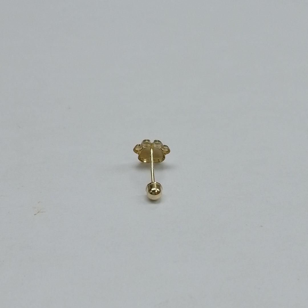 BROQUELES ORO 14K 1 (NUEVO)