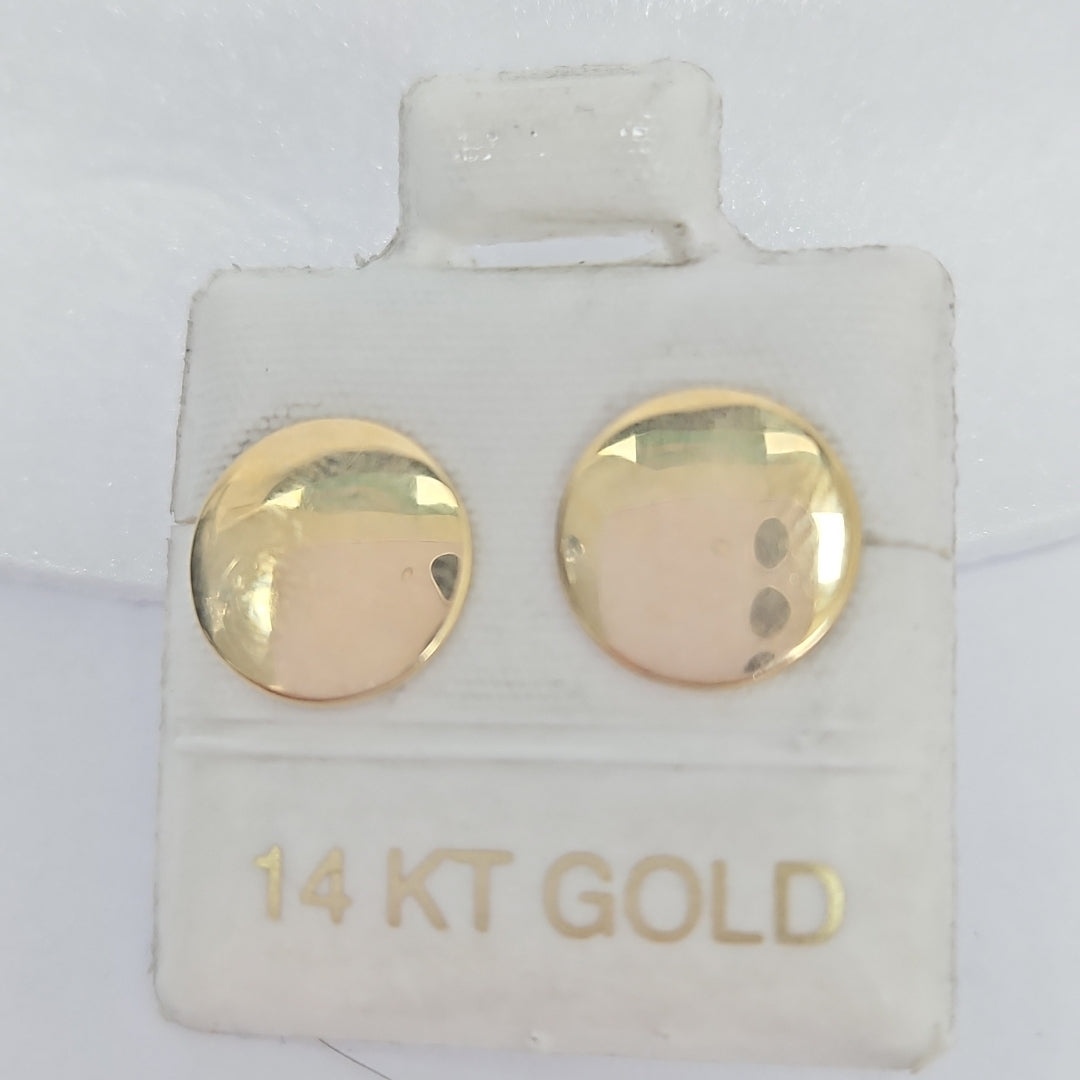 10155BRO00000B1736 FRD12 BROQUEL DE TACHUELA ORO 14K 1.4GRS (NUEVO)