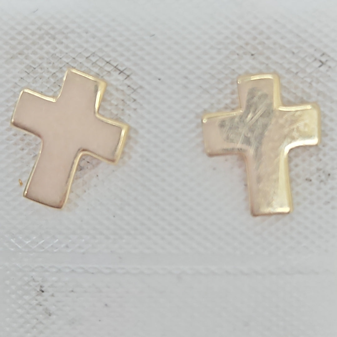 10093BRO00000B1449 FRD11 BROQUEL DE CRUZ ORO 14K 1GRS (NUEVO)