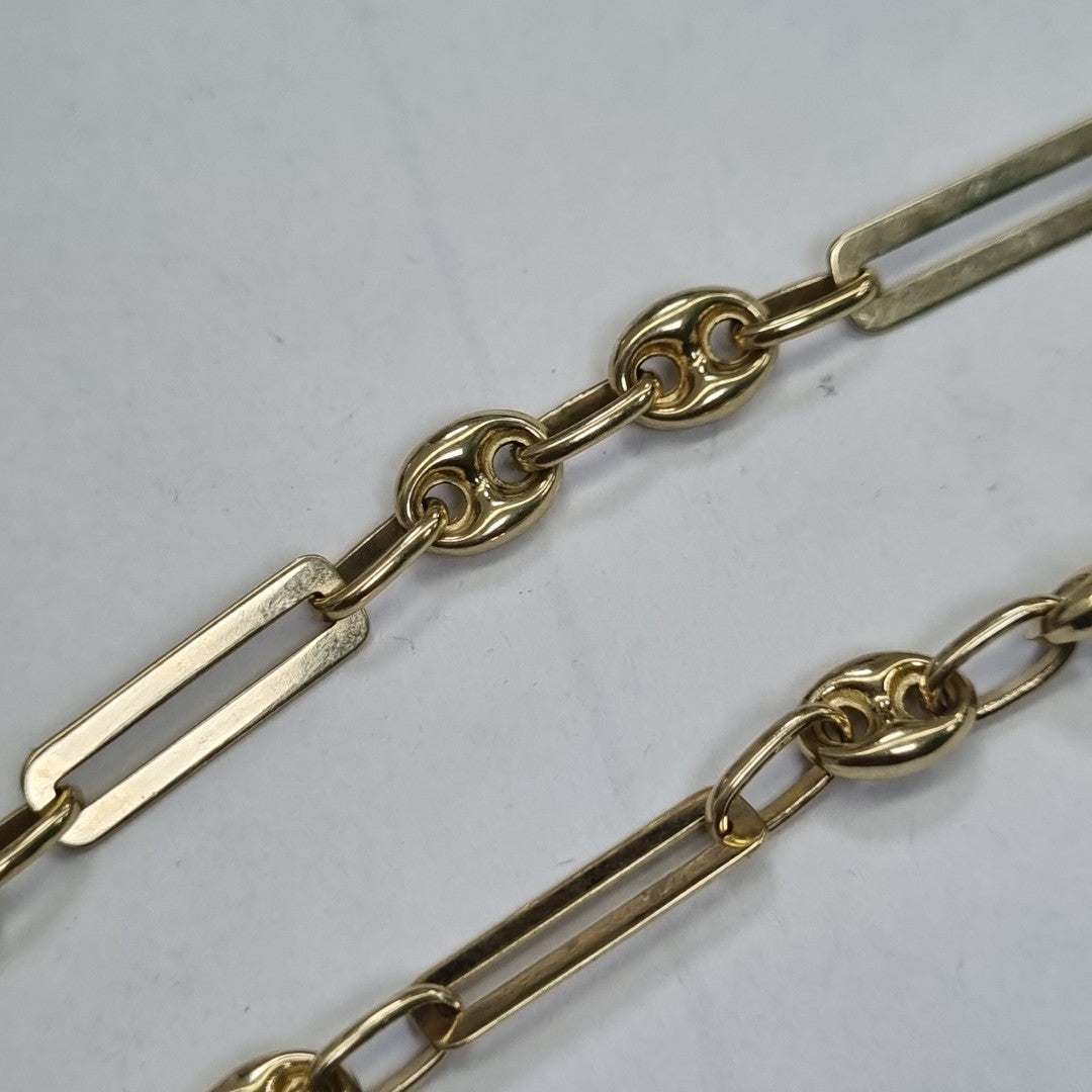 PULSERAS CABALLERO ORO 14K 4.5 (NUEVO)