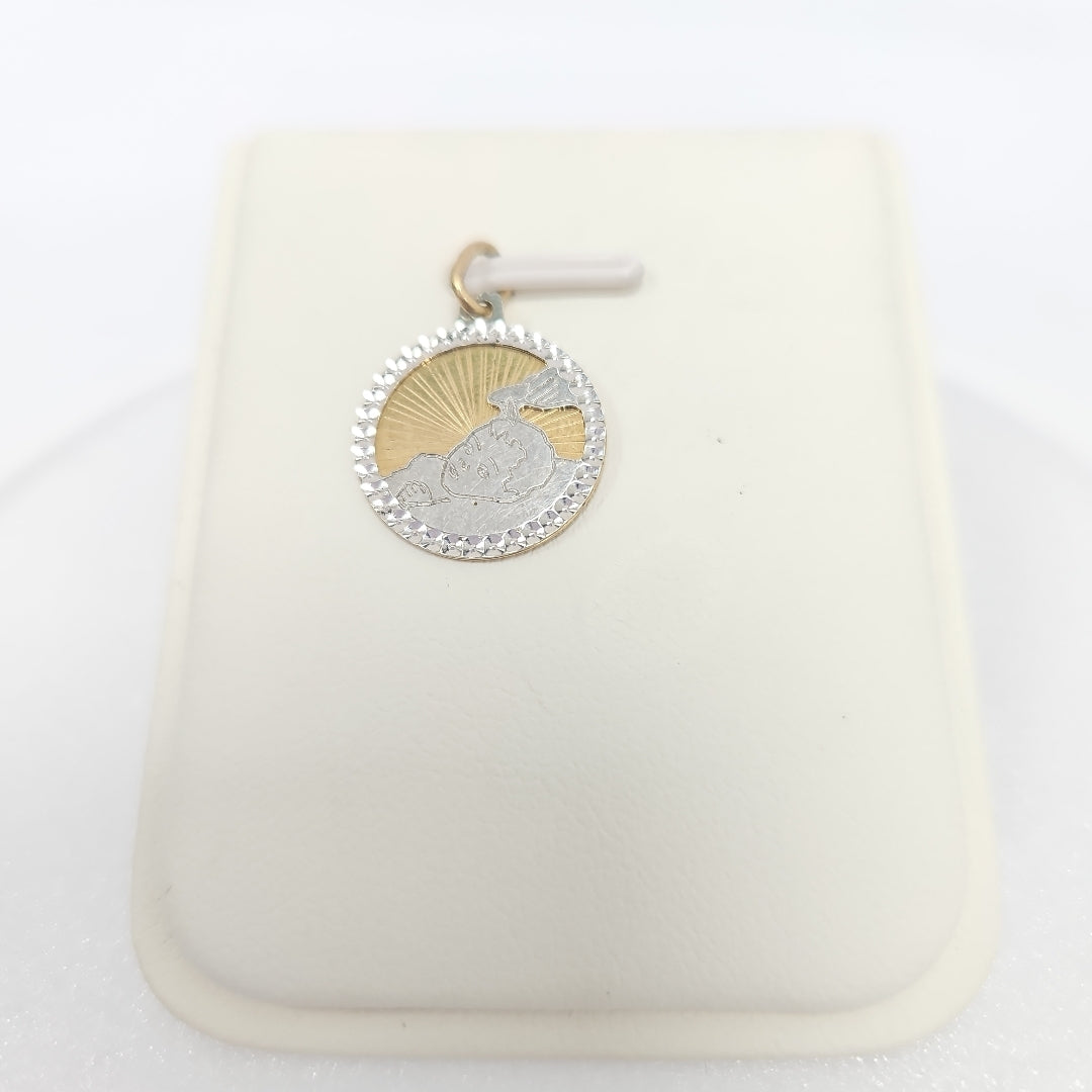 DIJES RELIGIOSOS ORO 14K 1.1 GRS (NUEVO)