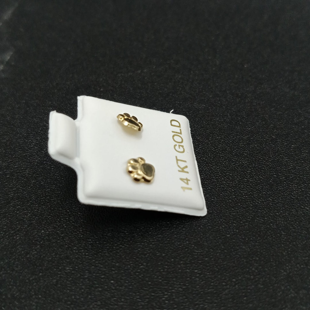 BROQUELES ORO 14K 1 (NUEVO)