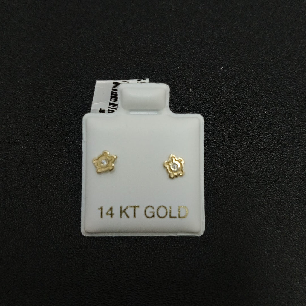 BROQUELES ORO 14K 1 (NUEVO)