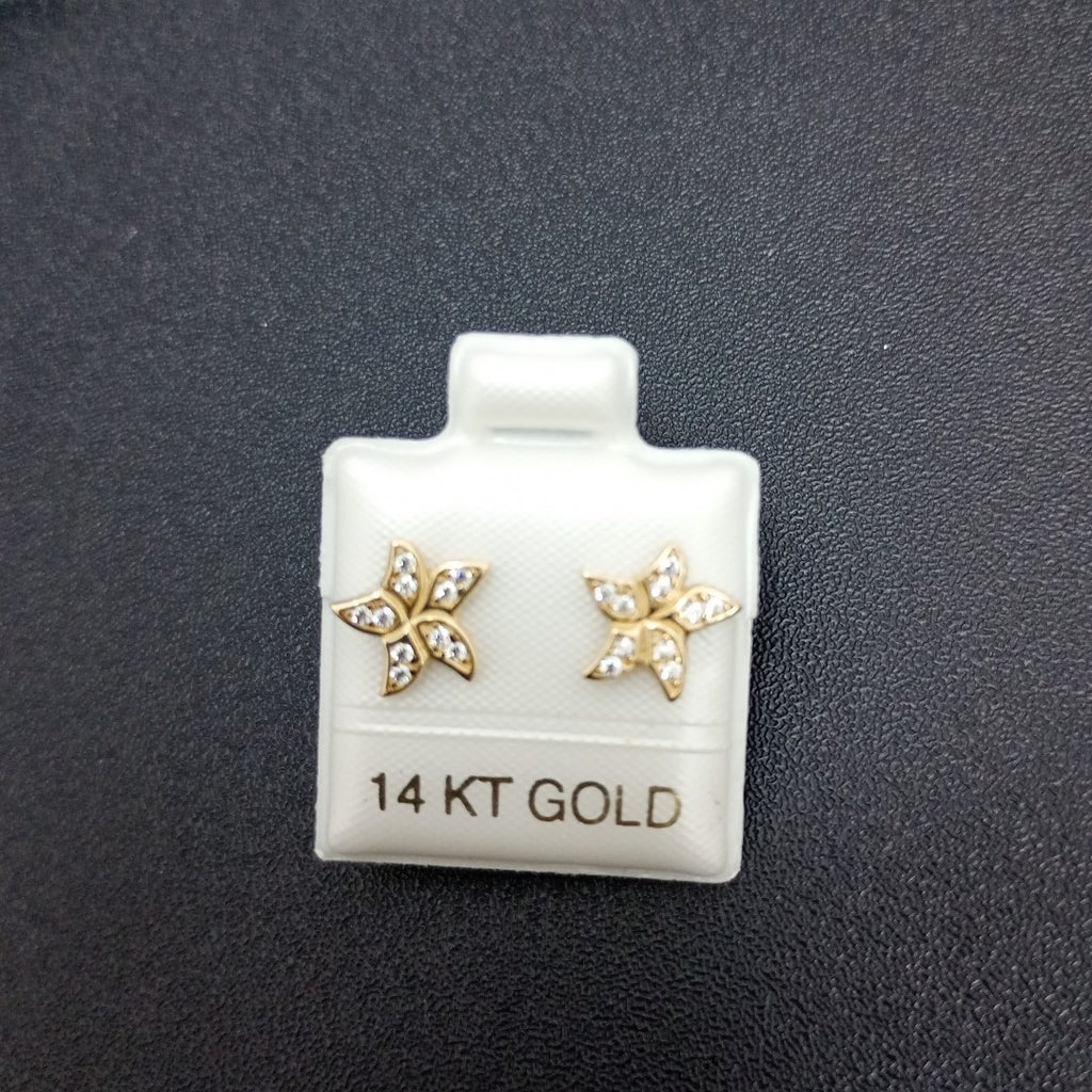 BROQUELES ORO 14K 1.1 (NUEVO)