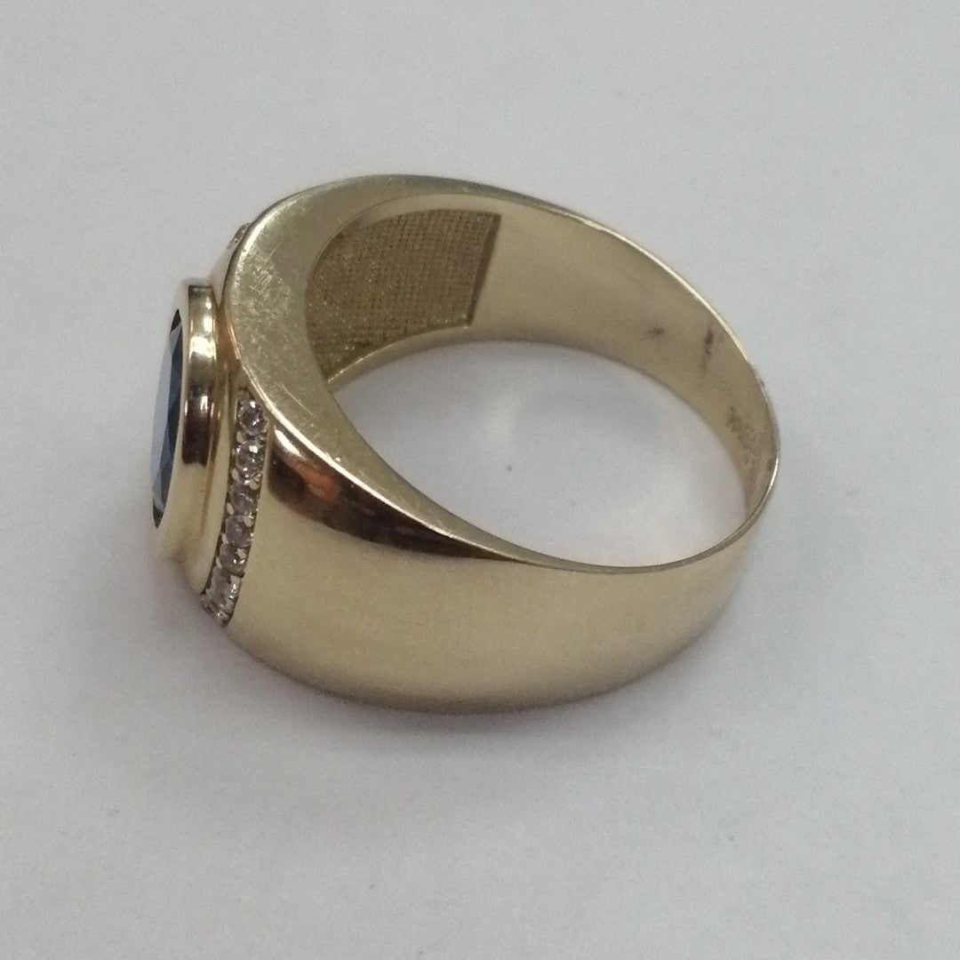 ANILLOS CABALLERO ORO 14K 8.1 (NUEVO)