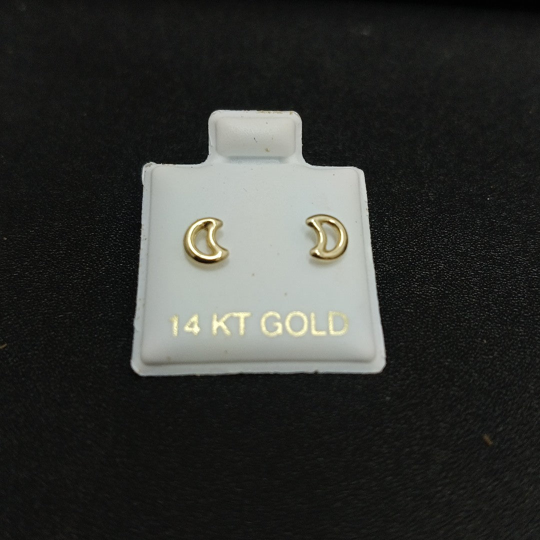 BROQUELES ORO 14K 1 (NUEVO)