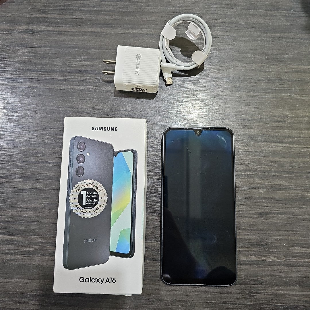 CELULAR SAMSUNG GALAXY A16 SM-A165M (2024) 128 GB 6 GB RAM (SEMINUEVO)
