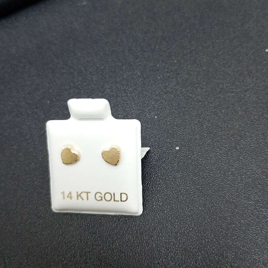 BROQUELES ORO 14K 1 (NUEVO)