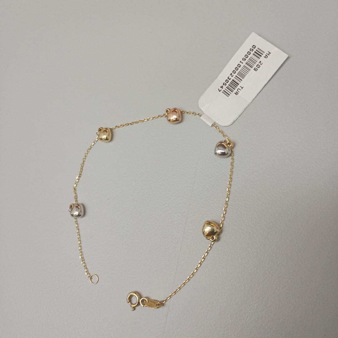 PULSERAS DAMA ORO 14K 2 (NUEVO)