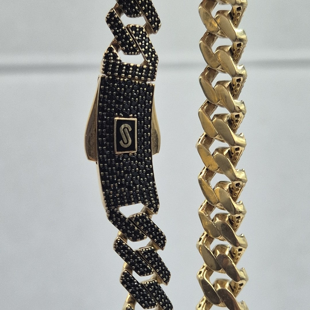 CADENA MONACO ORO 14K 56.6 (NUEVO)