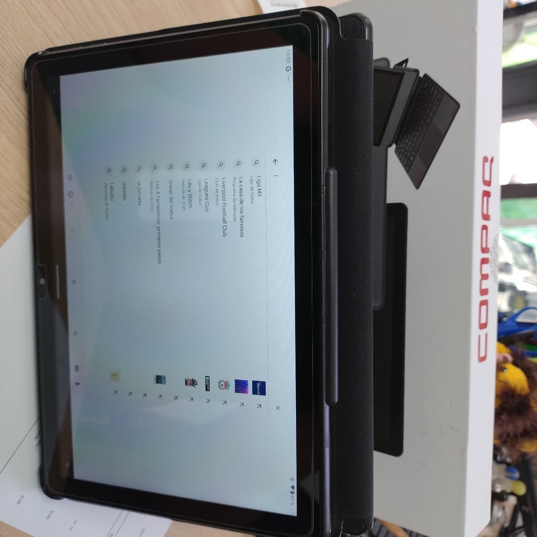 TABLETA COMPAQ QTAB10PLUS 128 GB 6 GB RAM (SEMINUEVO)
