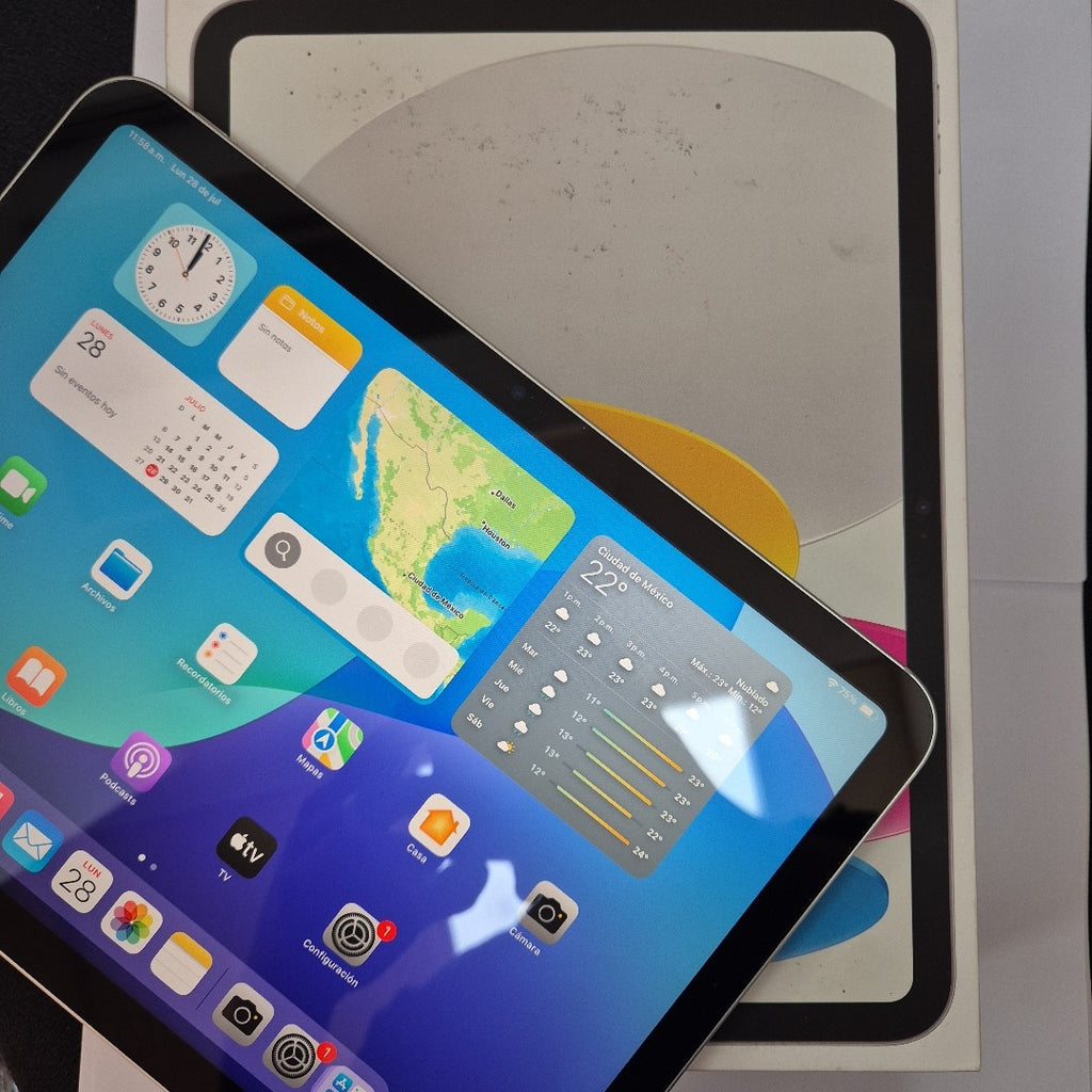 TABLETA APPLE IPAD 10 A2757 256 GB 4 GB RAM (SEMINUEVO)