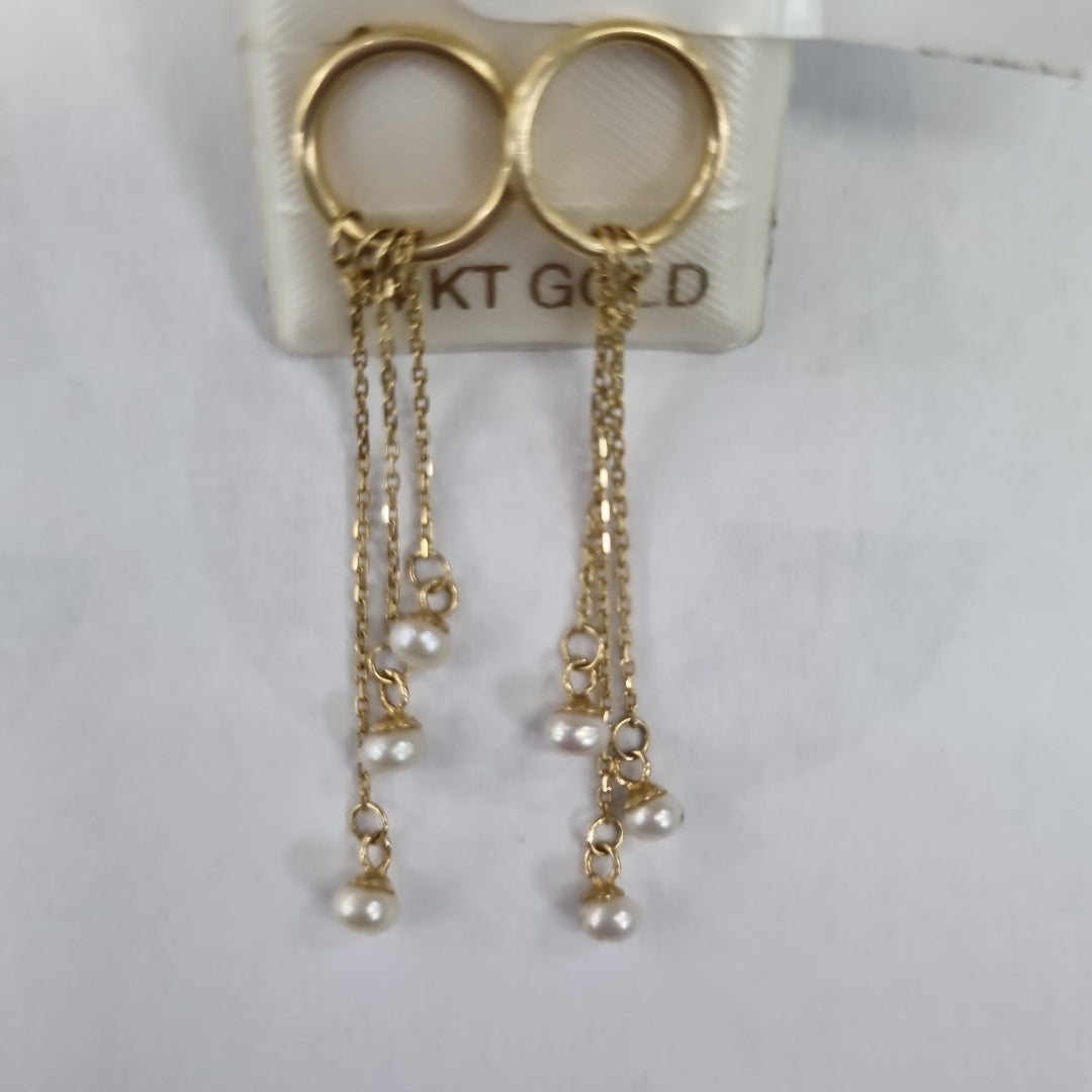 BROQUELES ORO 14K 1.7 (NUEVO)
