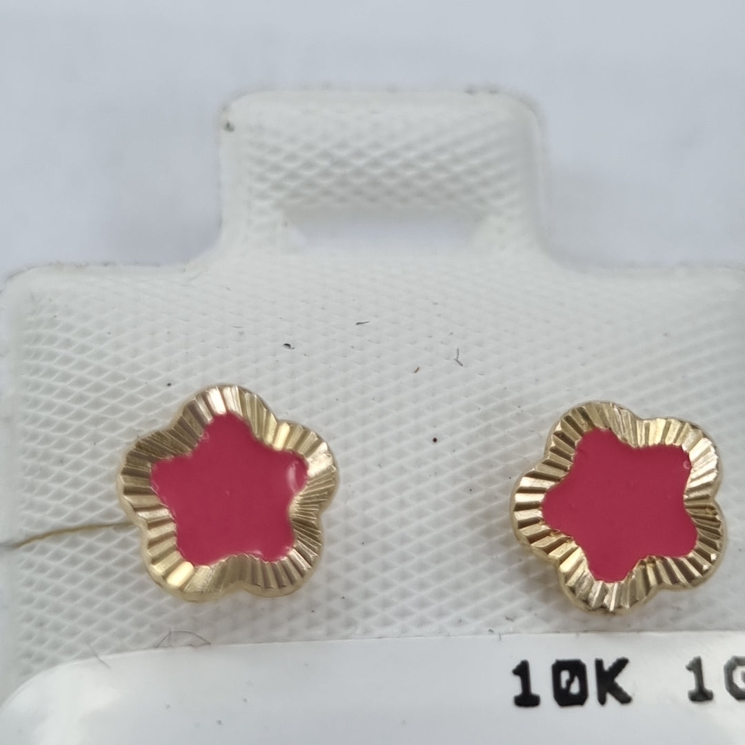 BROQUELES ORO 10K 1 (NUEVO)
