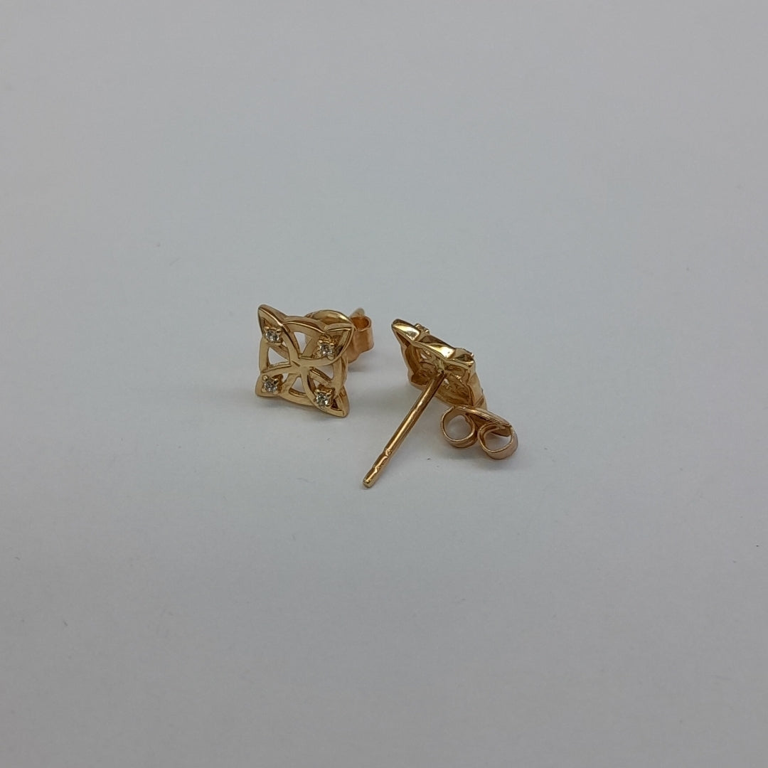 BROQUELES ORO 14K 1.3 (NUEVO)