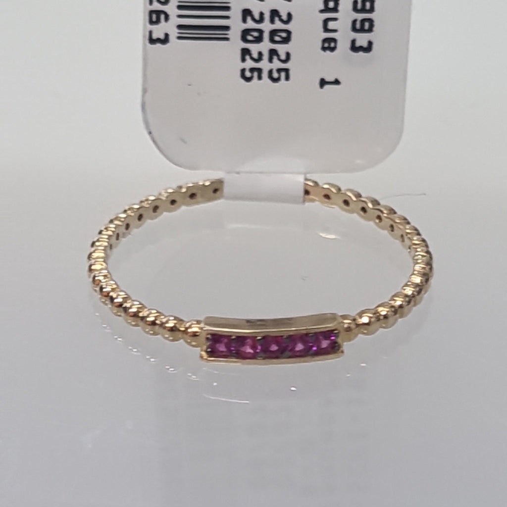 ANILLO ORO 10K 0.7 (NUEVO)