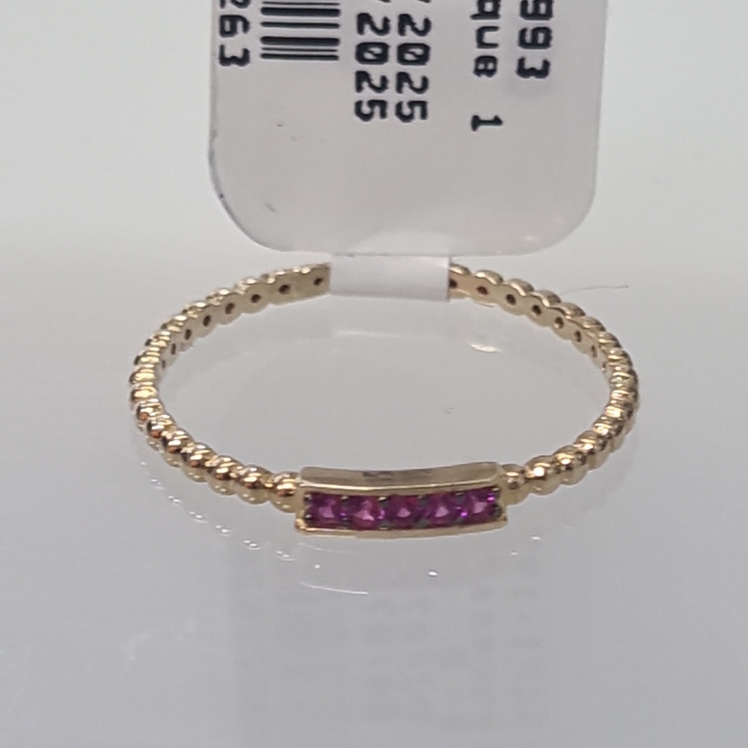 ANILLO ORO 10K 0.7 (NUEVO)